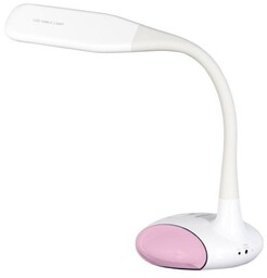 Activejet Nowoczesna lampka na biurko wielokolorowa RGB LED VENUS RGB biała z funkcją oświetlenia nocnego