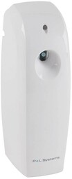 Odświeżacz powietrza automatyczny LED B P+L Systems, białe tworzywo ABS