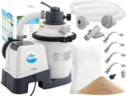 Pompa filtrująca piaskowa Intex 5 700 l/h 26644 + PIASEK