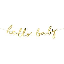 Baner na Baby Shower Hello Baby - 1 szt.