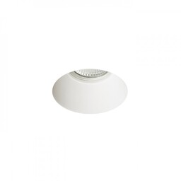 DAG R 83 lampa sufitowa wpuszczana gipsowa okrągła 230V GU10 35W - R12357