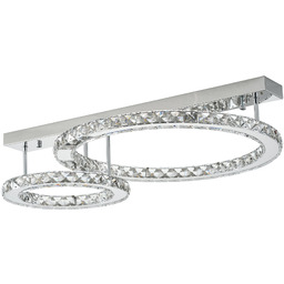 Lampa sufitowa GIRONA CHROM MX3713-2-3CT - - Zuma Line