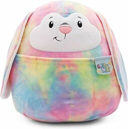 NICI Pluszowa zabawka Chill-NICI Królik 30 cm - Pluszowy, kolorowy królik z długimi uszkami dla dziewczynek, chłopców i niemowląt, Milutkia i super mięciutka zabawka - 49886