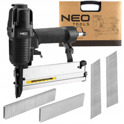 Taker Pneumatyczny Zszywacz Gwoździarka Walizka 8k Gwoździ 8k Zszywek