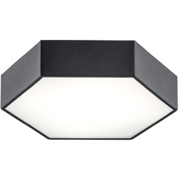 Plafon nowoczesny heksagon ARIZONA 3823 czarny - Argon