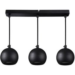 KANLUX Lampa wisząca Galoba C 3xGU10 B Czarny