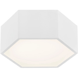 Plafon nowoczesny heksagon ARIZONA 3828 biały - Argon