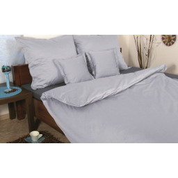 Extrapościel Pościel bawełniana 160x200 Jednobarwna Jasny Szary Nowość