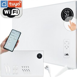 grzejnik hybrydowy konwektorowy promiennik na podczerwień 800W pilot WiFi