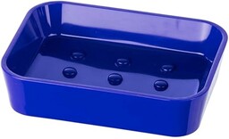 WENKO 20319100 mydelniczka Candy Blue - mydelniczka, polistyren, 12 x 2,8 x 8,9 cm, niebieska