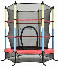 Trampolina z siatką, 140 cm