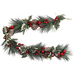 Atmosphera Naturalna girlanda z szyszkami, 100 cm