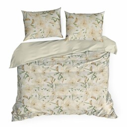 Eurofirany Pościel bawełniana 160x200 Sonia 32 beżowa