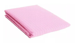 Karo Prześcieradło z kory 160x200 różowe 07 bawełna jednobarwne