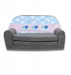 Sofa Sofka Kanapa Piankowa Rozkładana Materac Bezpieczna Poduszka