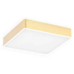 Plafon nowoczesny ATLANTIS 4051 kwadratowy złoty Argon