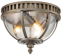 Plafon Halleron Oksydowany brąz KL-HALLERON-F-BU - Elstead