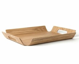 Bredemeijer MADERA Drewniana Taca do Serwowania M / Naturalna