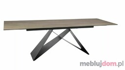 Stół WESTIN CERAMIC Signal 90x160-240, Jasny brąz