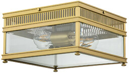 Plafon Holborn Szczotkowany mosiądz HOLBORN-F-BB - Elstead