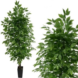 DRZEWKO SZTUCZNE BENJAMIN W DONICY SZTUCZNY KWIAT 180 CM