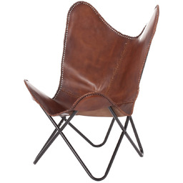 Fotel Imeon 72x76x96cm brown, 72 x 76 x 96 cm