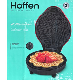 Gofrownica Hoffen ZZ-1517/24/1MPM 1200 W czerwony