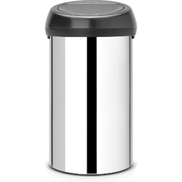 Brabantia Kosz Touch Bin, 60L Stal Błyszcząca