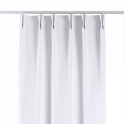 Zasłona na haczykach flex podwójnych, śnieżnobiały, Crema