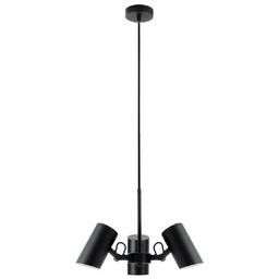 KANLUX Żyrandol AGZAR C 3xE14 B Czarny