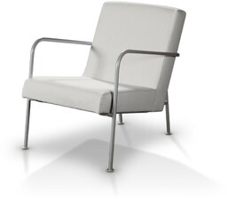 Pokrowiec na fotel Ikea PS, jasnobeżowy, fotel Ikea PS, Etna