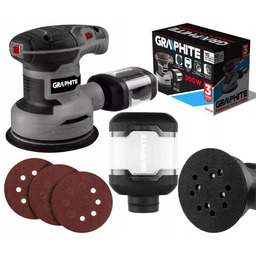 Szlifierka Mimośrodowa Oscylacyjna 300W 125 mm Graphite 59G348