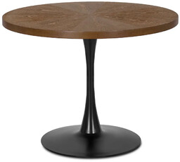 Elior Okrągły stół na jednej nodze w kolorze orzech W3-T58