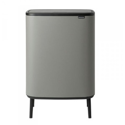 Brabantia Poland Sp. Z.o.o Kosz TOUCH BIN HI BO 60L Mineral Concrete Grey