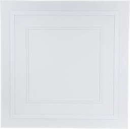 Eglo Panel LED Albarca, ściemnialna lampa sufitowa do salonu, przedpokoju i sypialni, biała lampa sufitowa z aluminium i tworzywa sztucznego, ciepła biel - zimna, 59 x 59 cm