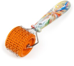 Lyapko wałek do masażu Masażer do twarzy z igłami 3,5 - pomarańczowy