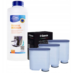 Zestaw Philips Saeco Filtr Philips Aquaclean CA6903 3szt, Odkamieniacz