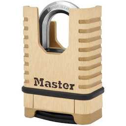 Kłódka szyfrowa mosiężna Masterlock 1177D