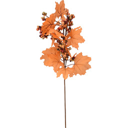 Home Styling Collection Ozdobna gałązka do stroika, jesienne liście, 60 cm