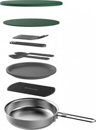 Stanley Zestaw kempingowy patelnia + ADVENTURE - srebrny 0.95L /