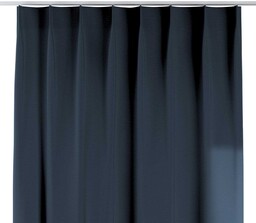 Zasłona na haczykach flex pojedynczych, granatowy, Quadro