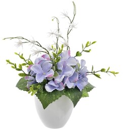 HORTENSJA Z DODATKAMI W DONICZCE 20 CM