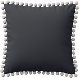 Poszewka Wera na poduszkę, czarny, 45 x 45 cm, Crema