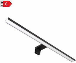 Kinkiet, lampa na lustro, meble, ścianę BESTA 15W 60 cm IP44 czarna
