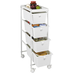 WENKO Uniwersalny wózek na kółkach GALA - 4 poziomy