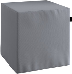 Pufa kostka, slade Grey (szary), 40 x 40 x 40 cm, Cotton Panama