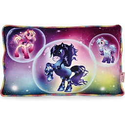 Prostokątna poduszka pluszowa Pony Starflower 43x25cm