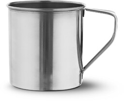 Kubek turystyczny stalowy 300 ml