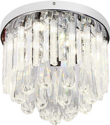 Candellux ATELLA 98-44778 plafon lampa sufitowa 12W LED 4000K chrom 28cm