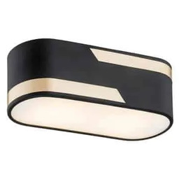 Plafon nowoczesny TONI 4372 czarny złoty designerski - Argon